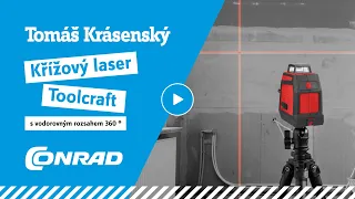 Samonivelační křížový laser Toolcraft 360° pro kutily i profesionály | Conrad.cz