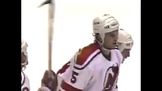 Doug Brown goal 12/8/90 WSH @ NJD