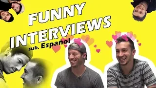 Funny Interviews in The Trench Era  [Sub. Spanish] twenty one pilots