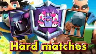 Hard matches with PEKKA Bridge Spam with Magic Archer 🥰-Clash Royale