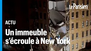 New York : un immeuble s’effondre en partie dans le quartier du Bronx
