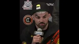 LET ME BANG BRO! Mike Perry and Julian Lane trash talking each other