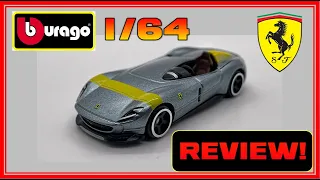 Bburago Ferrari Monza SP1 Review! (Silver)