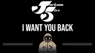 Jackson 5 • I Want You Back (CC) 🎤 [Karaoke] [Instrumental Lyrics]