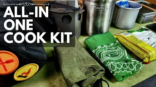 All-in-One Cook Kit for Bushcraft, Hiking & Camping