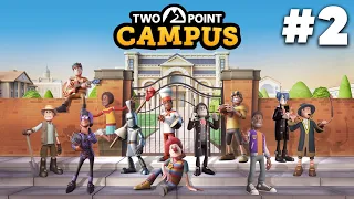 TWO POINT CAMPUS Gameplay Walkthrough Part 2 - COOKING & 2ND UNIVERSITY