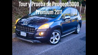 Tour y Prueba de Peugeot 3008 Premium 2011 en español