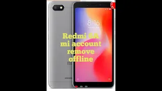 Redmi 6A mi account & frp remove done by mrt dongle