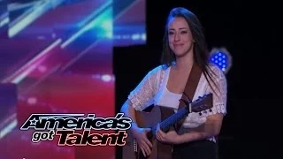 Anna Clendening: Singer Overcomes Nerves To Deliver "Radioactive" Cover - America's Got Talent 2014