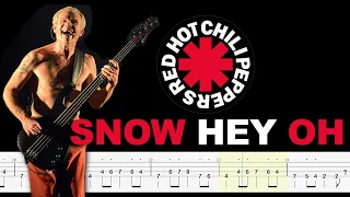 Red Hot Chili Peppers - Snow (Hey Oh) (Bass Tabs) By @ChamisBass