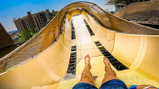 Best Waterslide Ever? MASTER BLASTER at Wild Wadi Dubai Waterpark