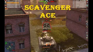 World of tank blitz - Ace with Scavenger at Port Bay