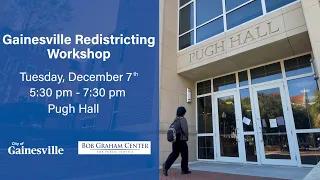 Gainesville Redistricting Workshop