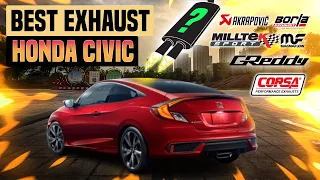 Honda Civic Exhaust Sound 🔥 Review,Upgrade,Mods,Modified,Compilation,Borla,GReddy,Invidia,Tanabe +