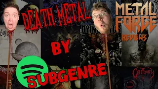 BEST Death Metal Albums Ever by Subgenres - Nothing but BRUTALITY!