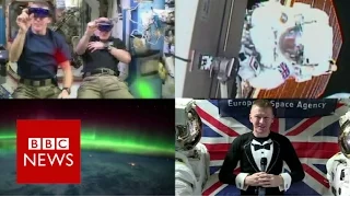 Tim Peake's ISS adventure highlights - BBC News