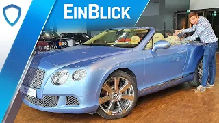 Bentley Continental GTC W12 (2011) - Die ENDSTUFE des Cabriolets?