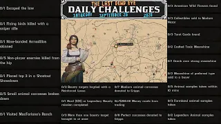 Daily Challenges Madam Nazar Nine-Banded Armadillo Locations RDR2 Red Dead Online (9/26/20)