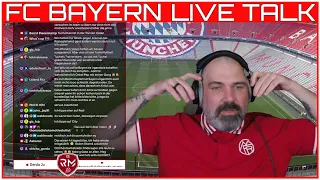 Wie alle wieder gehypted sind 🤯 ⚽ FC Bayern 🎙️ Live Talk ❤️🤍 Mia san Mia