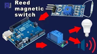 Using Reed magnetic switch with Arduino and Relay