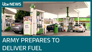 Army prepares to deliver fuel to pumps on Monday as PM insists crisis is 'stabilising' | ITV News