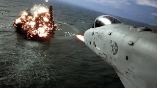 What does it take to destroy the biggest aircraft carrier in war thunder?
