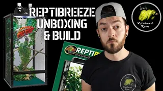 Medium ReptiBreeze Unboxing & Assembly - Panther Chameleon Setup