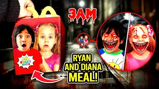 DO NOT ORDER RYAN'S WORLD & KIDS DIANA SHOW HAPPY MEAL AT 3AM!! *CURSED RYAN & DIANA*