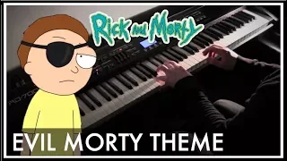 Rick and Morty - Evil Morty Theme (For The Damaged Coda) Piano Cover