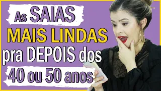 As saias MAIS LINDAS para mulheres depois dos 40 ou 50 anos I Blog da Le