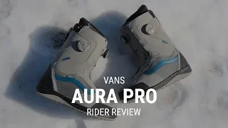 Vans Aura Pro 2019 Snowboard Boot Review - Tactics