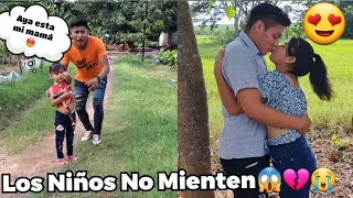 Esta Niña Descubrió a Su Mamá Con el Amante😋 y se Fué a mostrarlo a su Papá💔😭 Los Niños no mientes