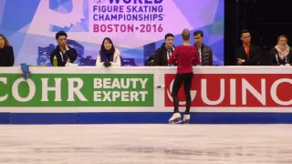 2016-04-02 Elena Radionova FS practice