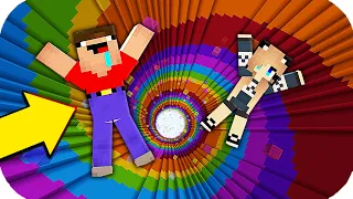 НУБ И ДЕВУШКА ПРО ПРОХОДЯТ ДРОППЕР В МАЙНКРАФТ 100% ТРОЛЛИНГ ЛОВУШКА В MINECRAFT ПЭНН