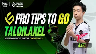 Pro Tips To Go EP.03：TALN AXEL | PUBG MOBILE ESPORTS