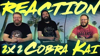 Cobra Kai 2x2 REACTION!! "Back in Black"