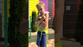 Cold Water in my Pool!😂😭🥶 #damus #tiktok #comedy #family #funny