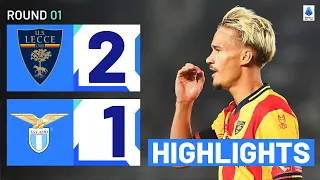 Lecce 2-1 Lazio | Glamorous comeback at Via del Mare Stadium: Goals & Highlights | Serie A 2023/24