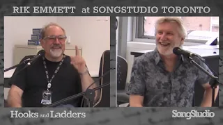 Hooks and Ladders ep. 40:  Rik Emmett at SongStudio (part 1)