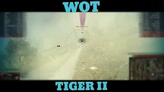 WOT - Тигр 2 один из лучших танков на уровне!