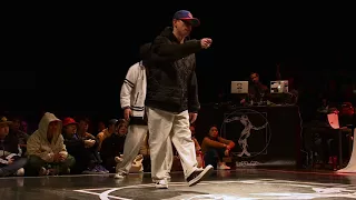 Yass+Yusei vs ライト&にいそら【JUSTE DEBOUT JAPAN 2018】HIPHOP BEST8