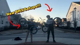 New BMX setups!!!