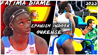 It Was Easy | Fatima Diame •Spanish Indoor Championships•2022