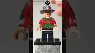 LEGO Horror Movie: A Nightmare on Elm Street | Freddy Krueger | Unofficial Lego Minifigure #Shorts