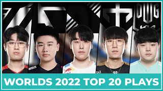 Top 20 Best Plays Worlds 2022 - Knockout Stage