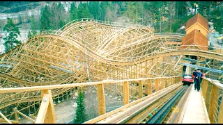 Thundercoaster (Lift-hill Walk) - Tusenfryd Amusement Park Norway