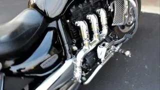 Triumph Rocket 3 Startup and Idle (TOR Exhaust)