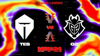 TES x G2 | MSI 2024 - Fase de Chaves (Dia 7)