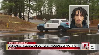 911 calls released after police fire gunshots at Raleigh suspect