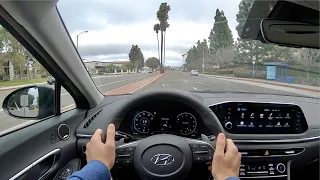 2020 Hyundai Sonata Limited 1.6 Turbo POV Test Drive (3D Audio)